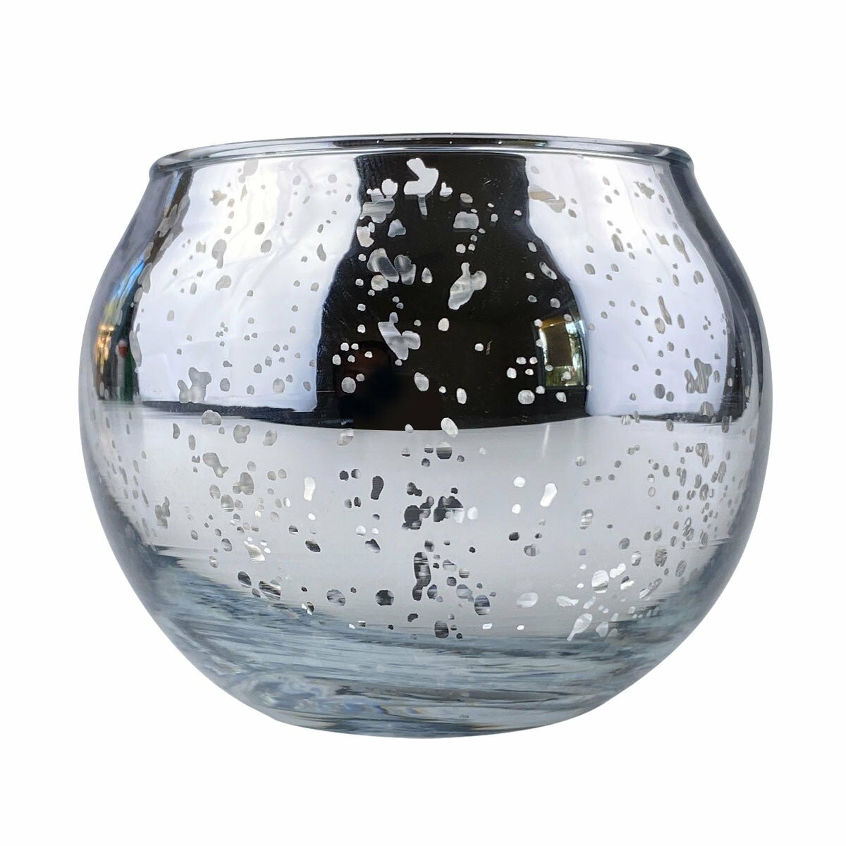 Planter for sale, Mini planter for succulent, Succulent planter decor ideas, Flower planter for sale, glass planter for planting, succulent gift for holiday, Round Silver Glitter Planter