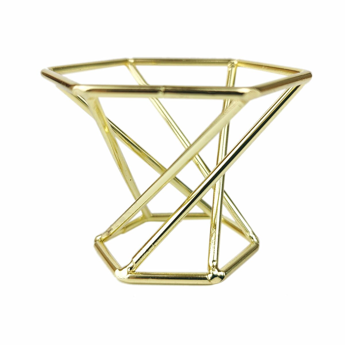 Air plant holder, golden air plant holder, geometric air plant holder, golden geometric air plant holder, stylish air plant holder, air plant holder in gold color